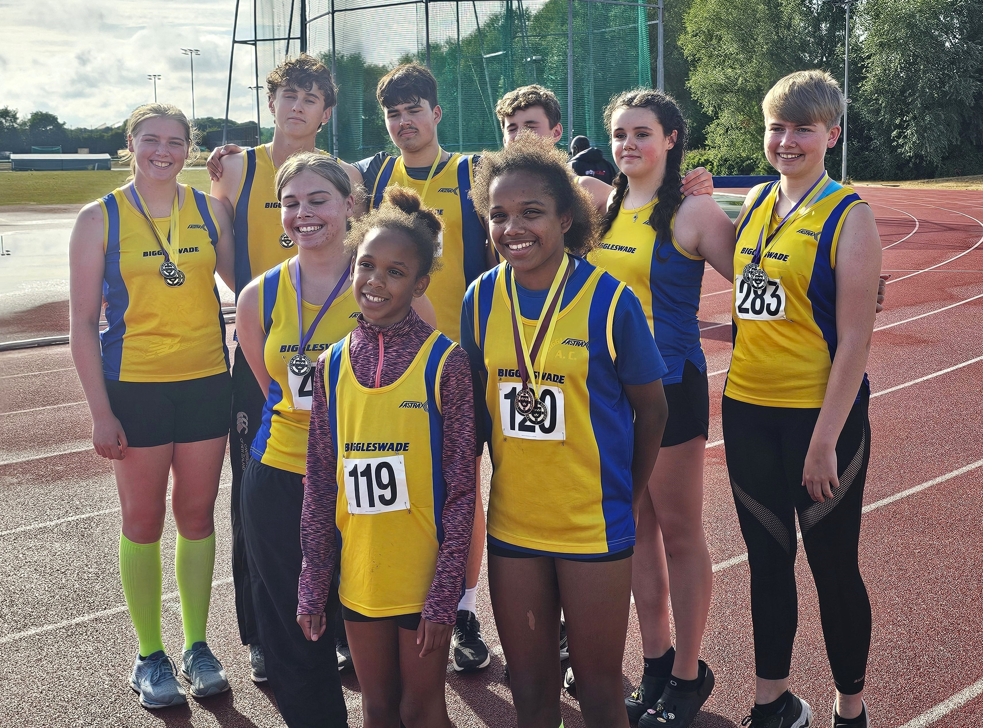 Raining BAC medals at the Eastern Athletics Championships!