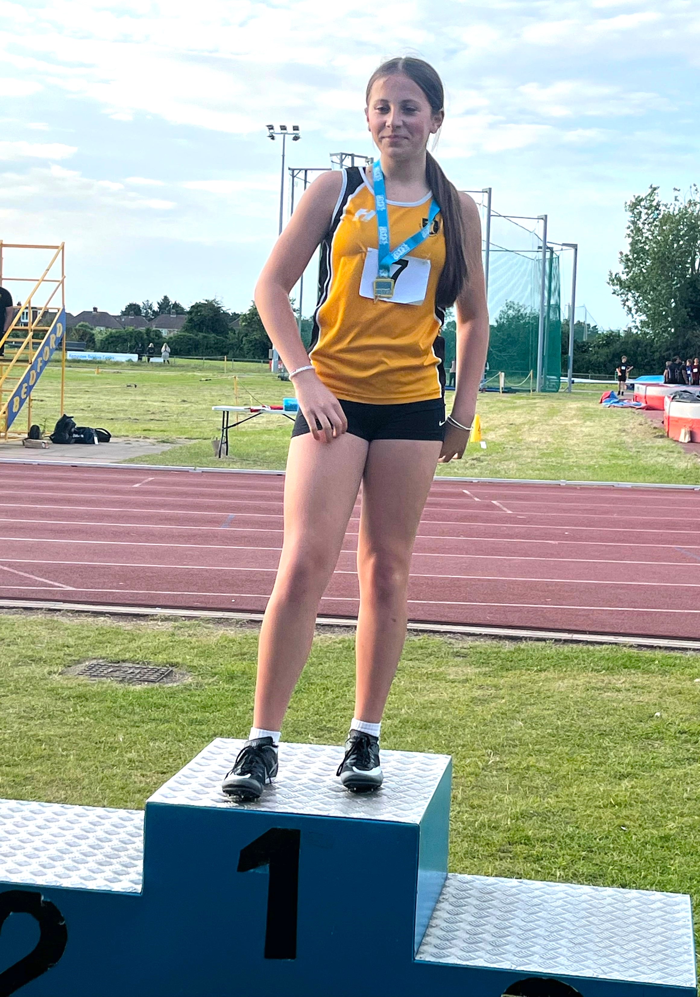 Three BAC athletes become Beds schools county champions!